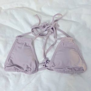 2/$10 nwot charlotte russe greige mauve bikini top